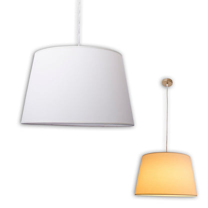 Hanger lamp "bologna" beige/messing