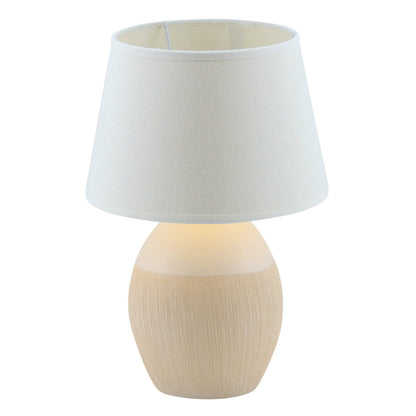 Keramische tafellamp "Tali" wit