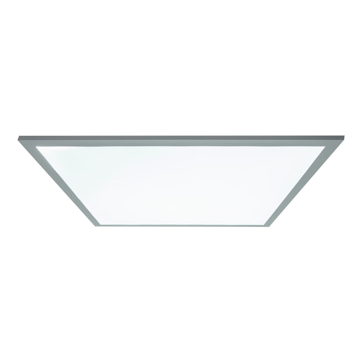 LED -assemblagepaneel "Nicola", montagelamp gemaakt van metaal en plastic met stevig ingebouwde LED's in neutraal wit, paneel voor interieur 45 x 45 cm