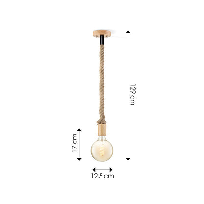 Home Sweet Home hanglamp Leonardo Spiraal - G260 - dimbaar E27 amber