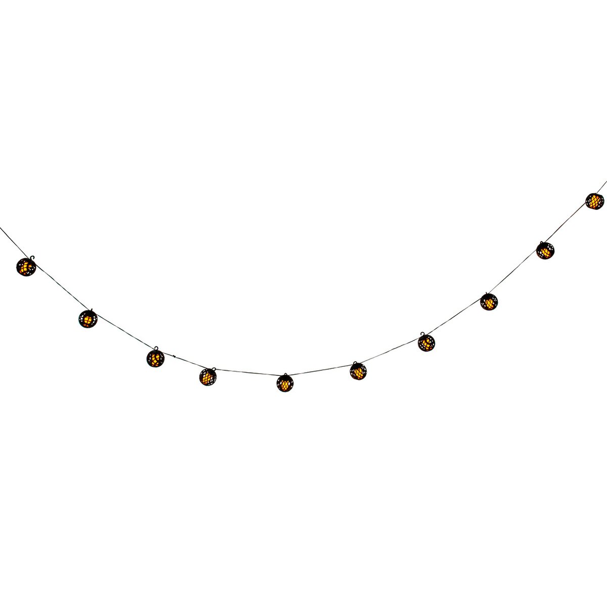 Zonnekallenketen inclusief vlameffect "Fogo"