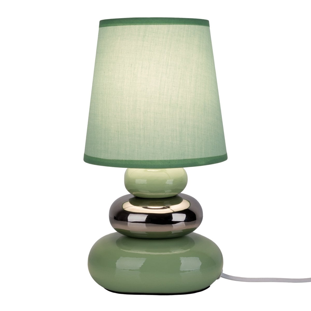Keramische tafellamp "Stoney" Mint - Klassiek - Tabel Lay - - Mint - E14 - Geen informatie