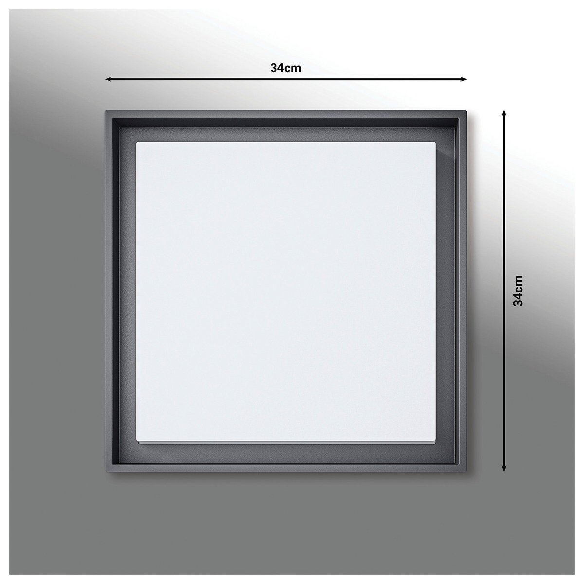 LED Buiten plafondlicht IP54 "MIO" S: 34 cm