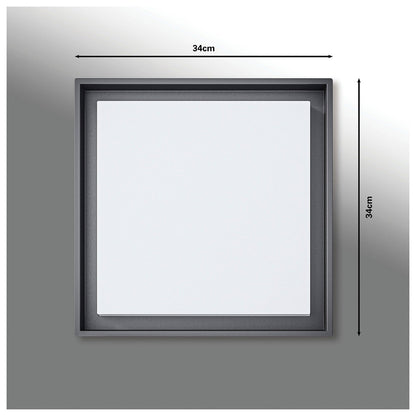 LED Buiten plafondlicht IP54 "MIO" S: 34 cm