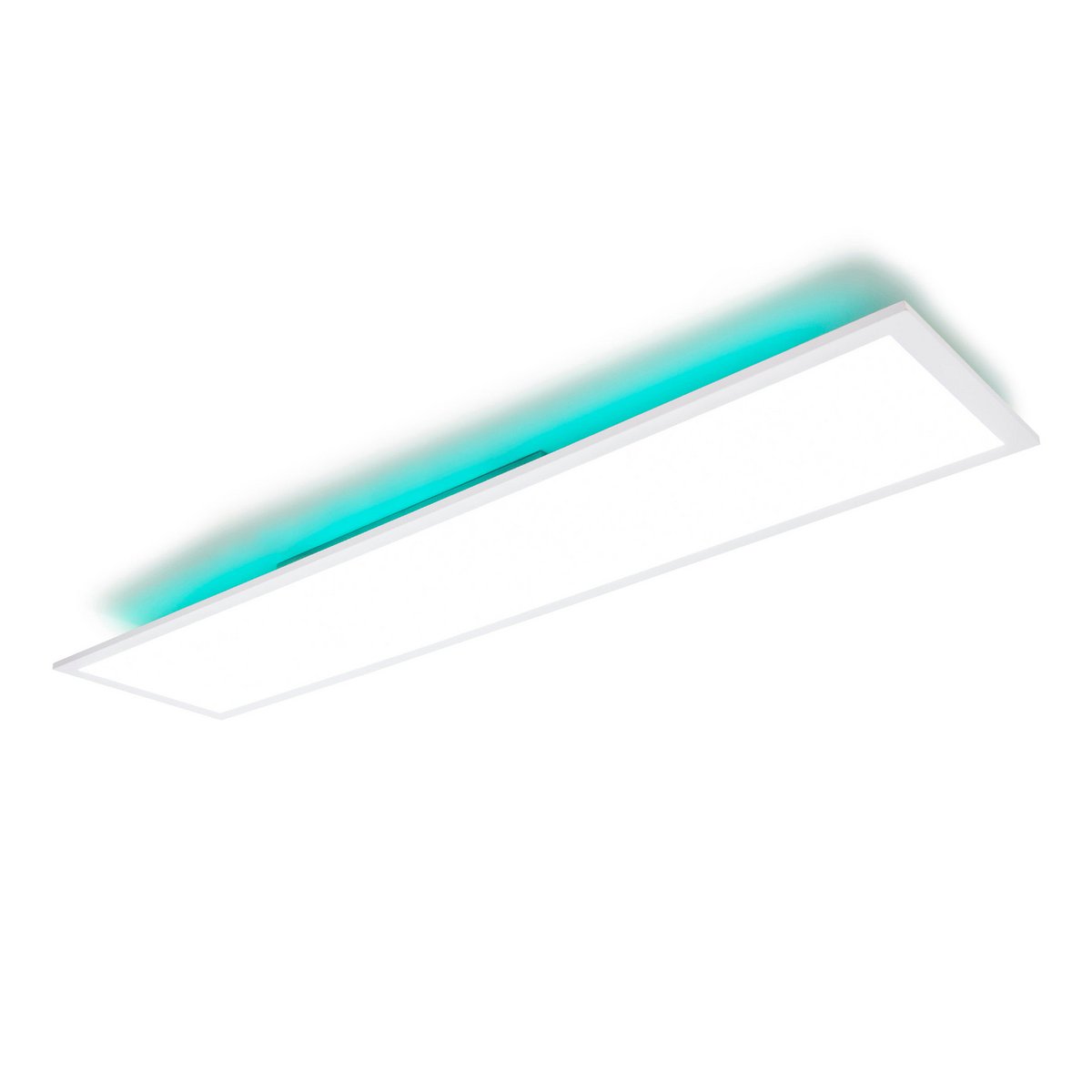 Smart Home LED -achtergrondverlichtingspaneel, lengte 100 cm, veel functies, transportlamp gemaakt van metaal en plastic, geïntegreerde LED's
