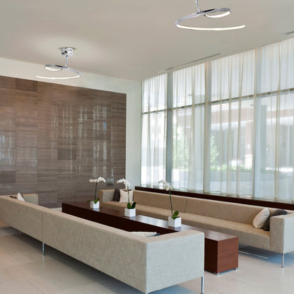 LED plafondlamp "Loop Line"