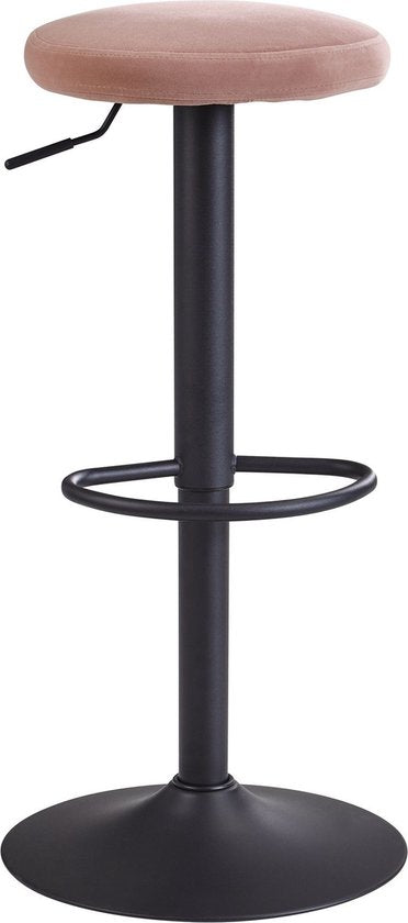 Sky Style Swan Barkruk Roze Velvet