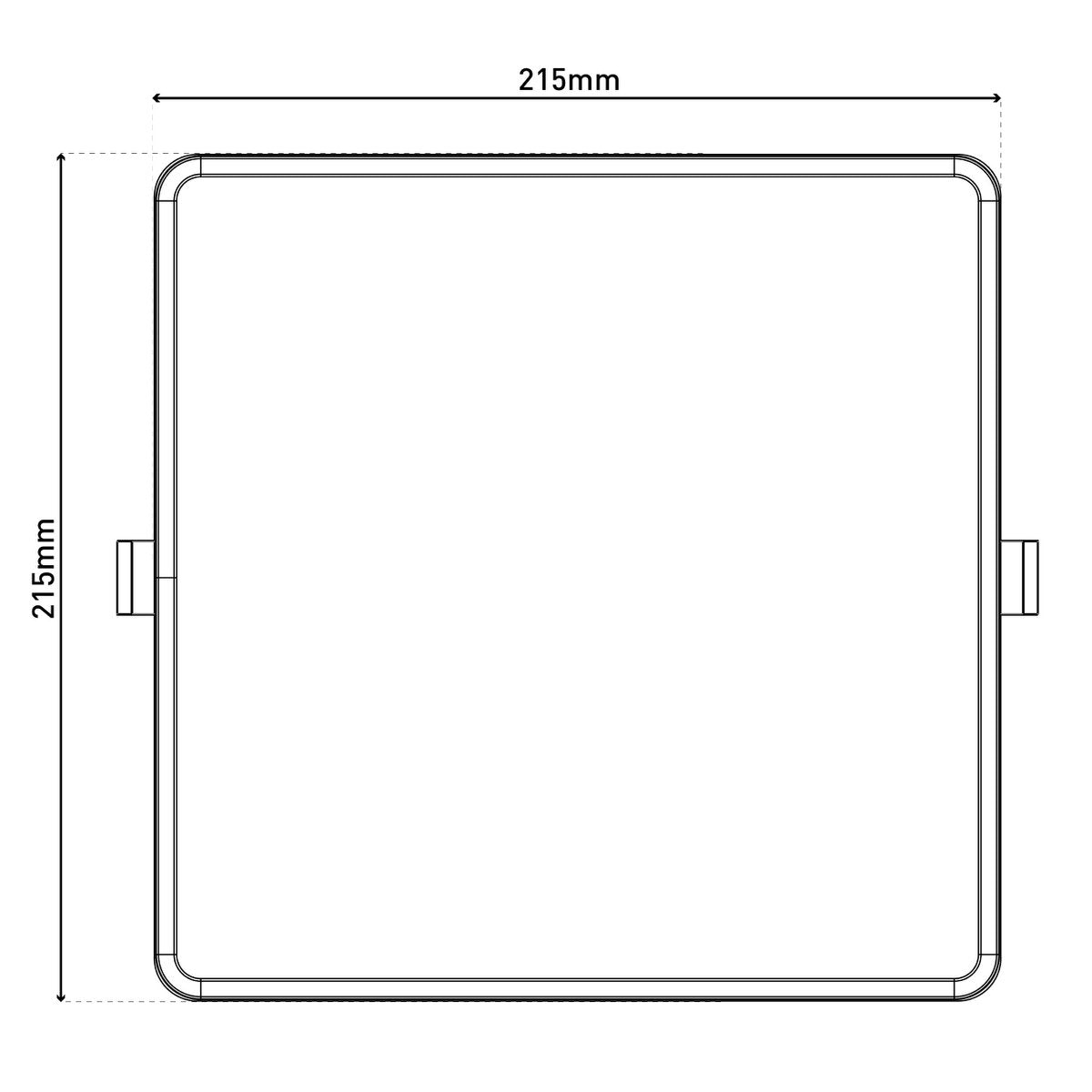 LED verzamelde lamp L/B: 21,5 cm dimable "Suma"