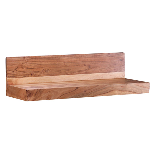 wandplank MUMBAI massief hout acaciahout plank 60 cm landelijke stijl hangende plank echt hout wandplank natuurlijk product
