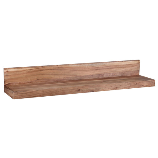 wandplank MUMBAI massief hout acaciahout plank 110 cm landelijke stijl hangplank echt hout wandplank natuurlijk product