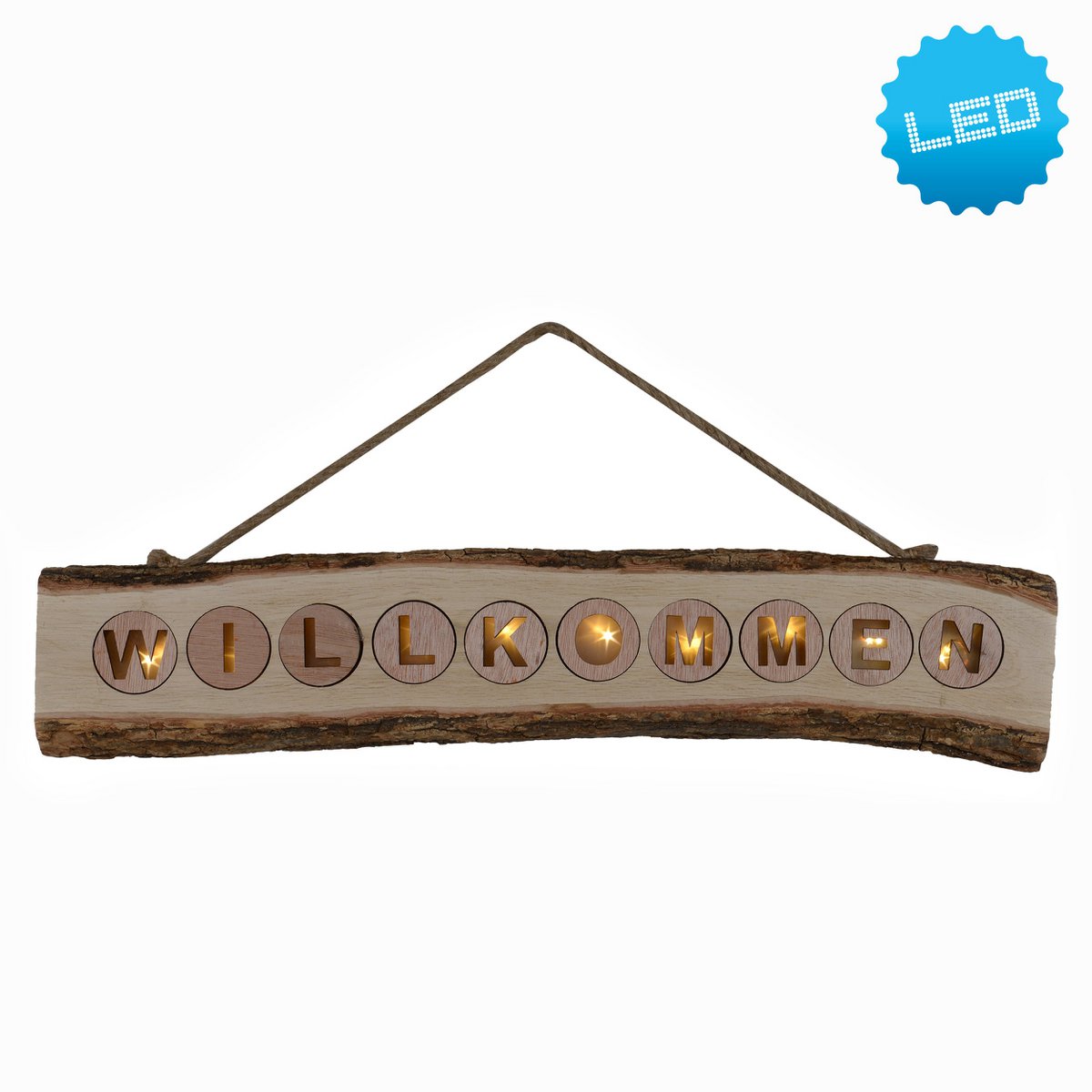 LED-decoratielamp "Welkom"