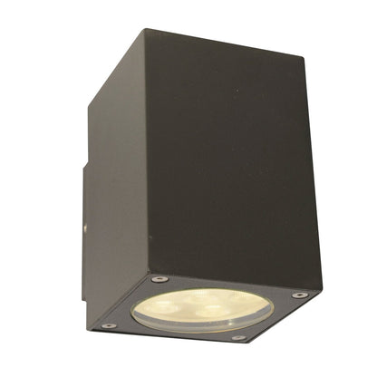 LED op de buitenwandlamp "tessus" gemaakt van aluminium met stevig gebouwd -in LED's