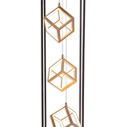 LED vloerlamp h: 140cm "Tripoli"