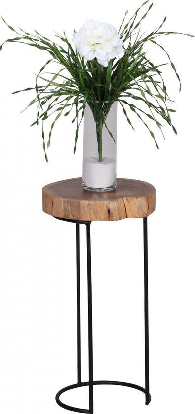 Gate39 - Akola 28 x 28 Bijzettafel - Lichtbruin