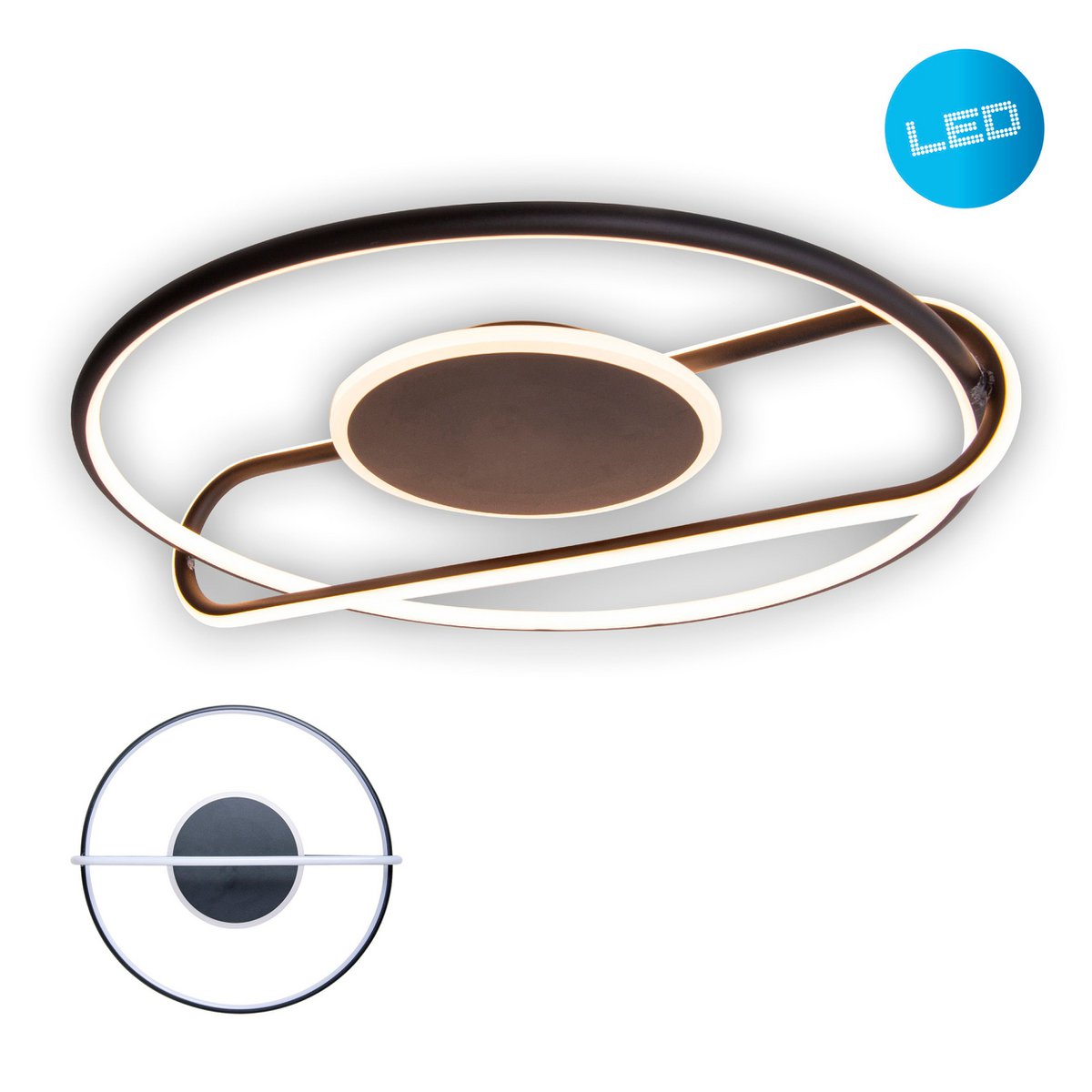 LED -plafondlicht D: 54 cm "Brendan"