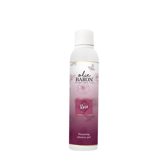 De Oliebaron® - Foaming shower gel - Rose - 200 ml