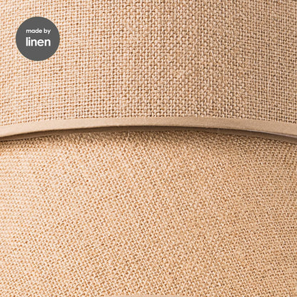 Home Sweet Home Lampenkap Cane Weave rond naturel - B:30xD:30xH:29cm