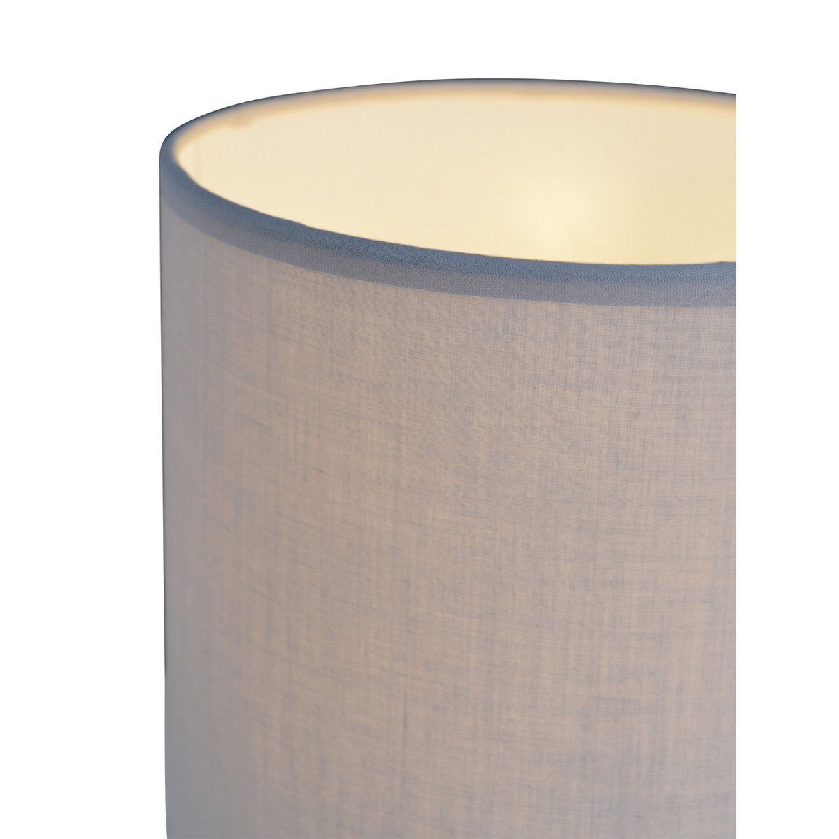 Tafellamp "New York", klassieke metalen tafellamp met tekstbladen in grijs, met E27 -aansluiting, 38,5 cm hoog, perfect voor woonkamer, eetkamer, gang en kantoor