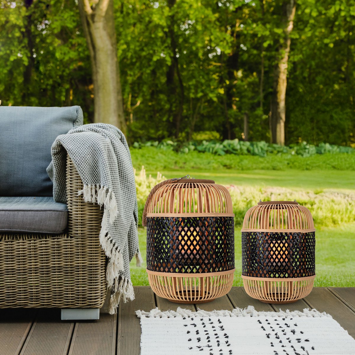 LED Decol Light "Korbinian" H: 31,5 cm