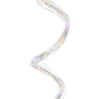 De decoratieve lichte keten "Schweif" 600 RGB LED, 2,5 meter lang