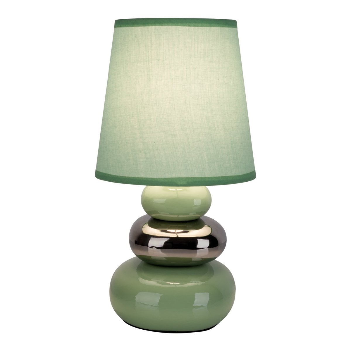 Keramische tafellamp "Stoney" Mint - Klassiek - Tabel Lay - - Mint - E14 - Geen informatie