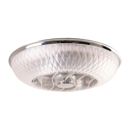 LED -plafondlicht "Viento" met ventilator, gemaakt van metaal en plastic, met geïntegreerde LED's, verlichting voor woonkamers of kantoor
