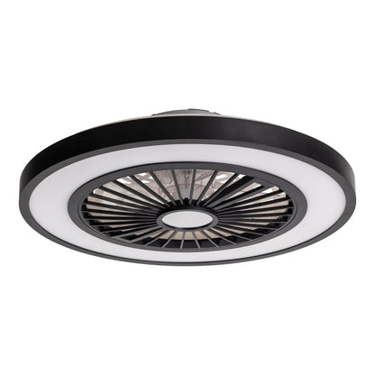 LED -plafondlichten + ventilator "arrioso" Ø 54 cm, gemaakt van metaal en plastic, met veel functies