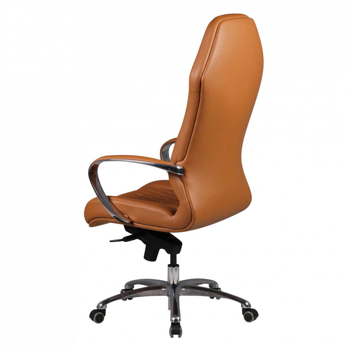 bureaustoel MONTEREY lederen bureaustoel Caramel 120KG Executive stoel hoge rug met hoofdsteun X-XL