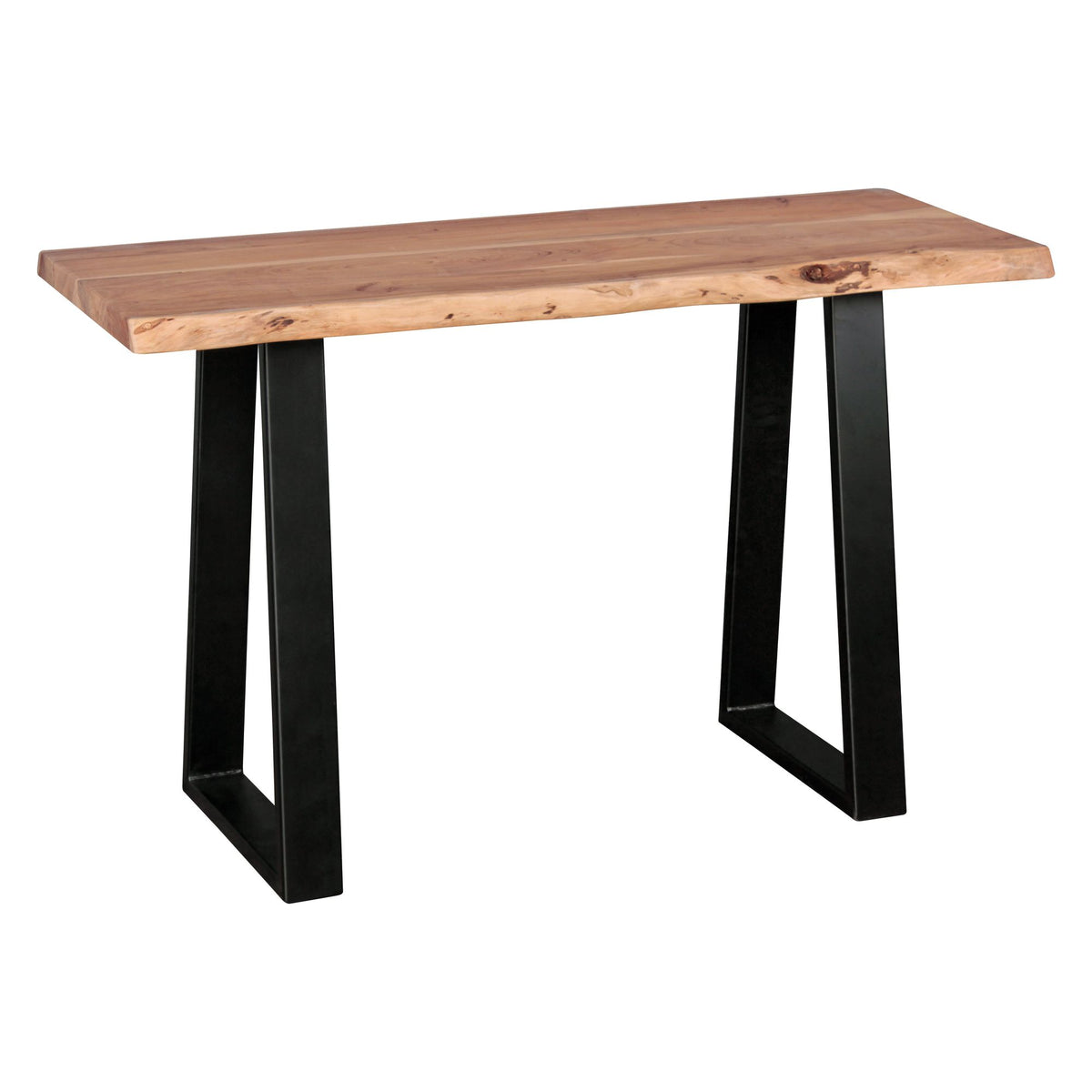 Console tafel GAYA massief acaciahout, bureau 120 cm