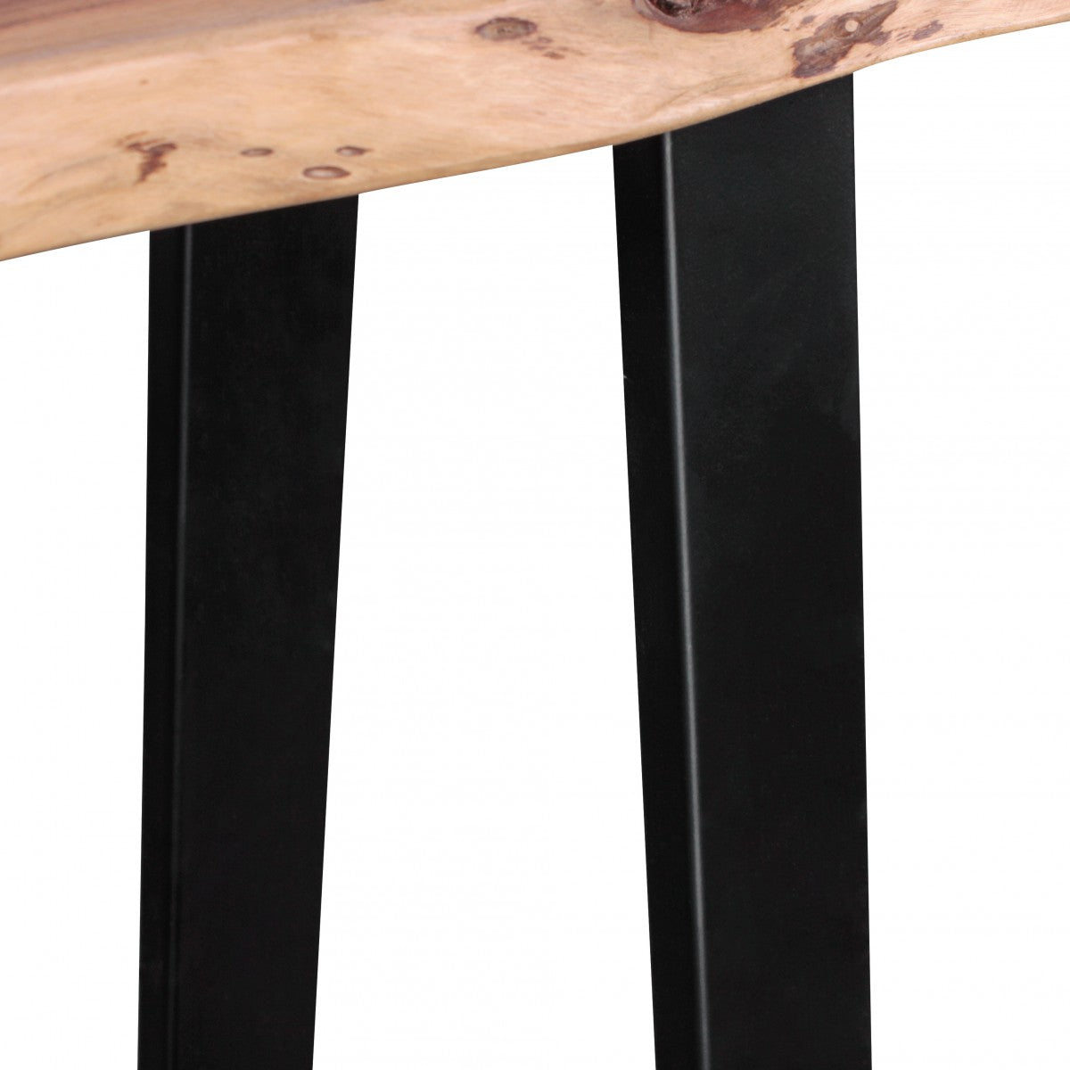 Console tafel GAYA massief acaciahout, bureau 120 cm