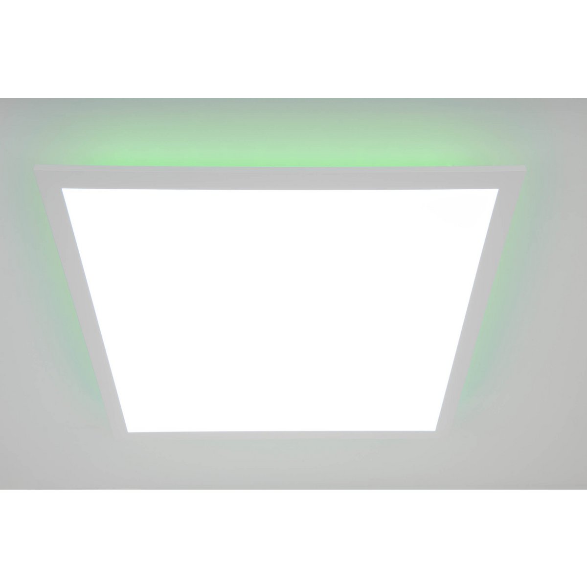 Smart Home LED -achtergrondverlichting Paneel zijlengte 45 cm, veel functies, transportlamp gemaakt van metaal en plastic, geïntegreerde LED's