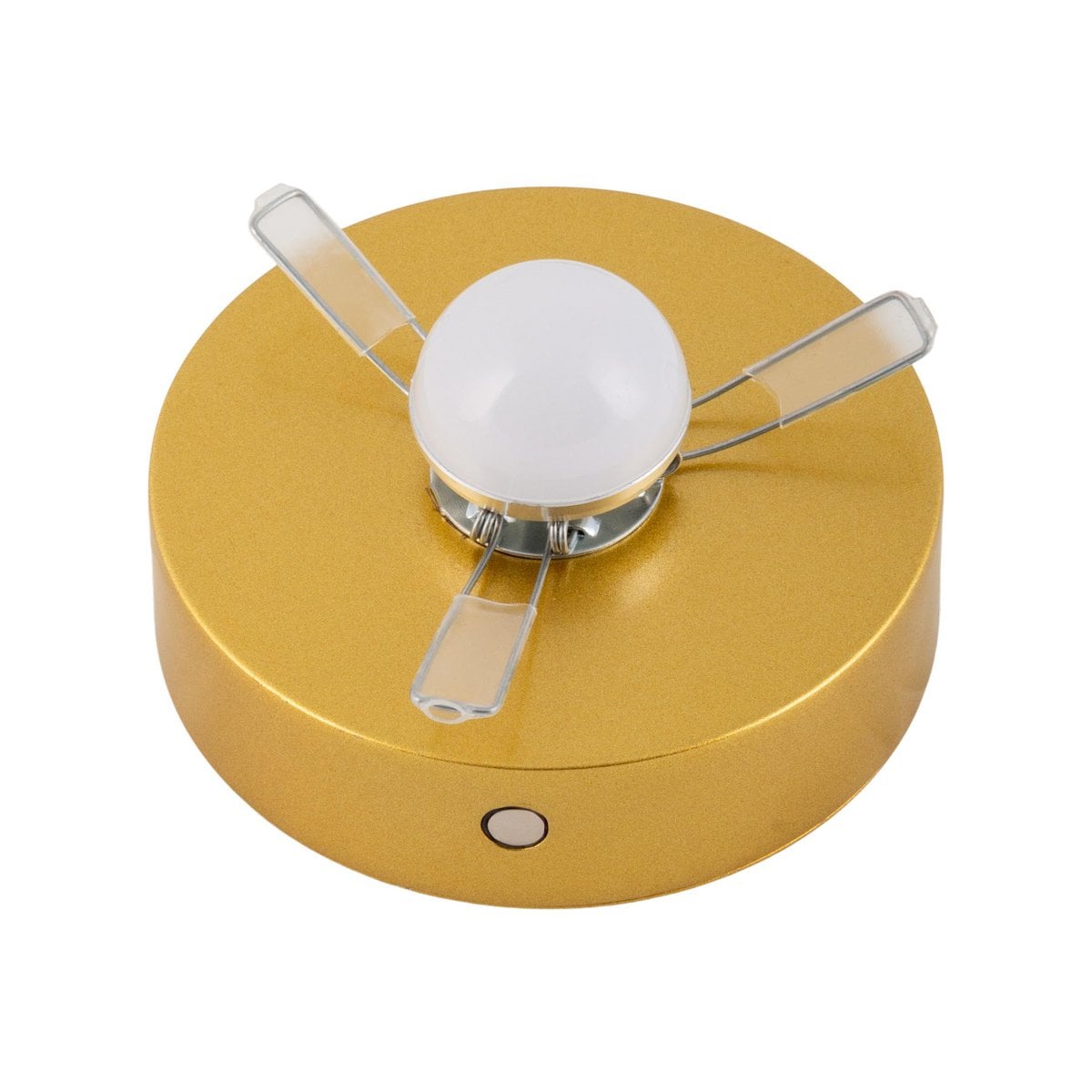 Ackitical Lamp "Luise" goud, klassiek, goud, met geïntegreerde LED, warm wit