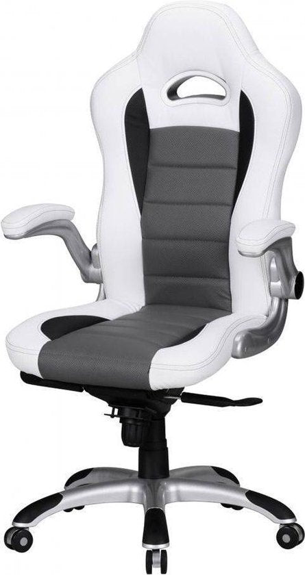 Gate39 - Racing Bureaustoel - Wit
