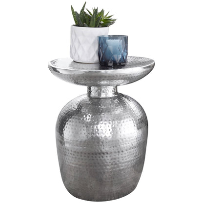 Bijzettafel DELYLA aluminium 36 x 46 x 36 cm tafel