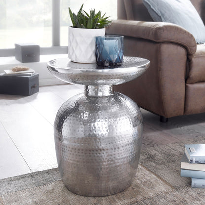 Bijzettafel DELYLA aluminium 36 x 46 x 36 cm tafel
