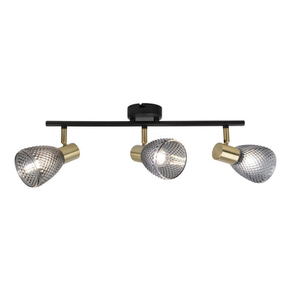 3 Spotwand/plafondlamp "Lindita" exclusief illuminant