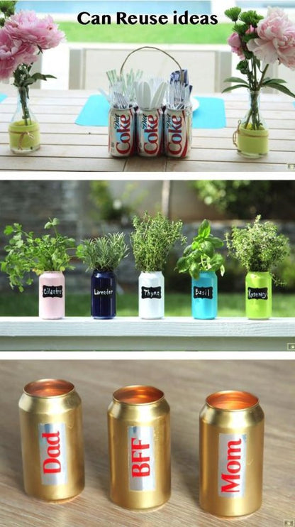 Go Swing  - Multifunctionele Topless Blikopener - Metaal hout