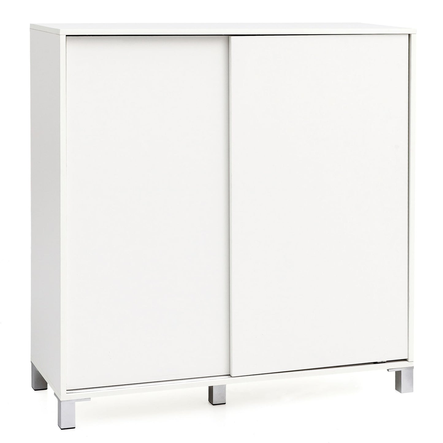 schoenenkast WL5.712 hout wit 100x108x37,5 cm plank hoog | Design schoenenrek Large 20 paar schoenen Shoe shelf hallway | Opslagruimte voor schoenen | Opbergmeubel voor schoenen Modern XXL