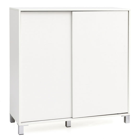 schoenenkast WL5.712 hout wit 100x108x37,5 cm plank hoog | Design schoenenrek Large 20 paar schoenen Shoe shelf hallway | Opslagruimte voor schoenen | Opbergmeubel voor schoenen Modern XXL