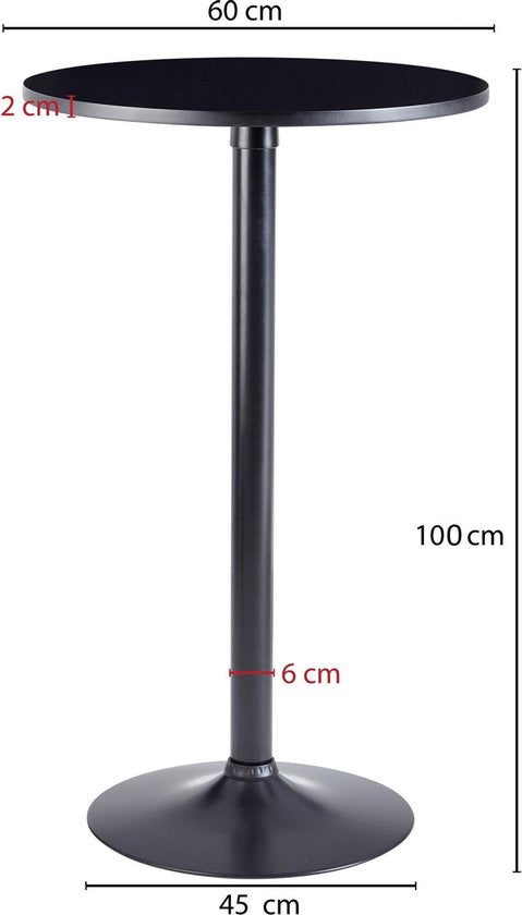 Sky Style Swan Bartafel Zwart