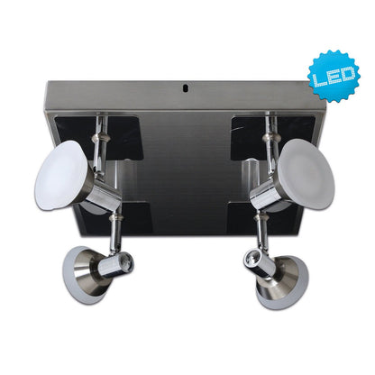 4 LED plafondlamp "Jericho" d:28cm