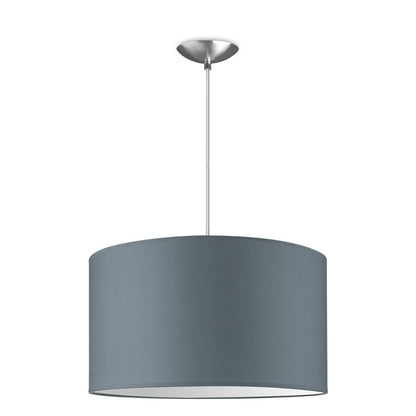 Home Sweet Home hanglamp Bling met lampenkap, E27, grijs, 40cm