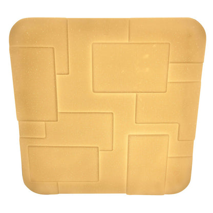 LED plafondlamp "Luxor" 54x54cm kristaleffect