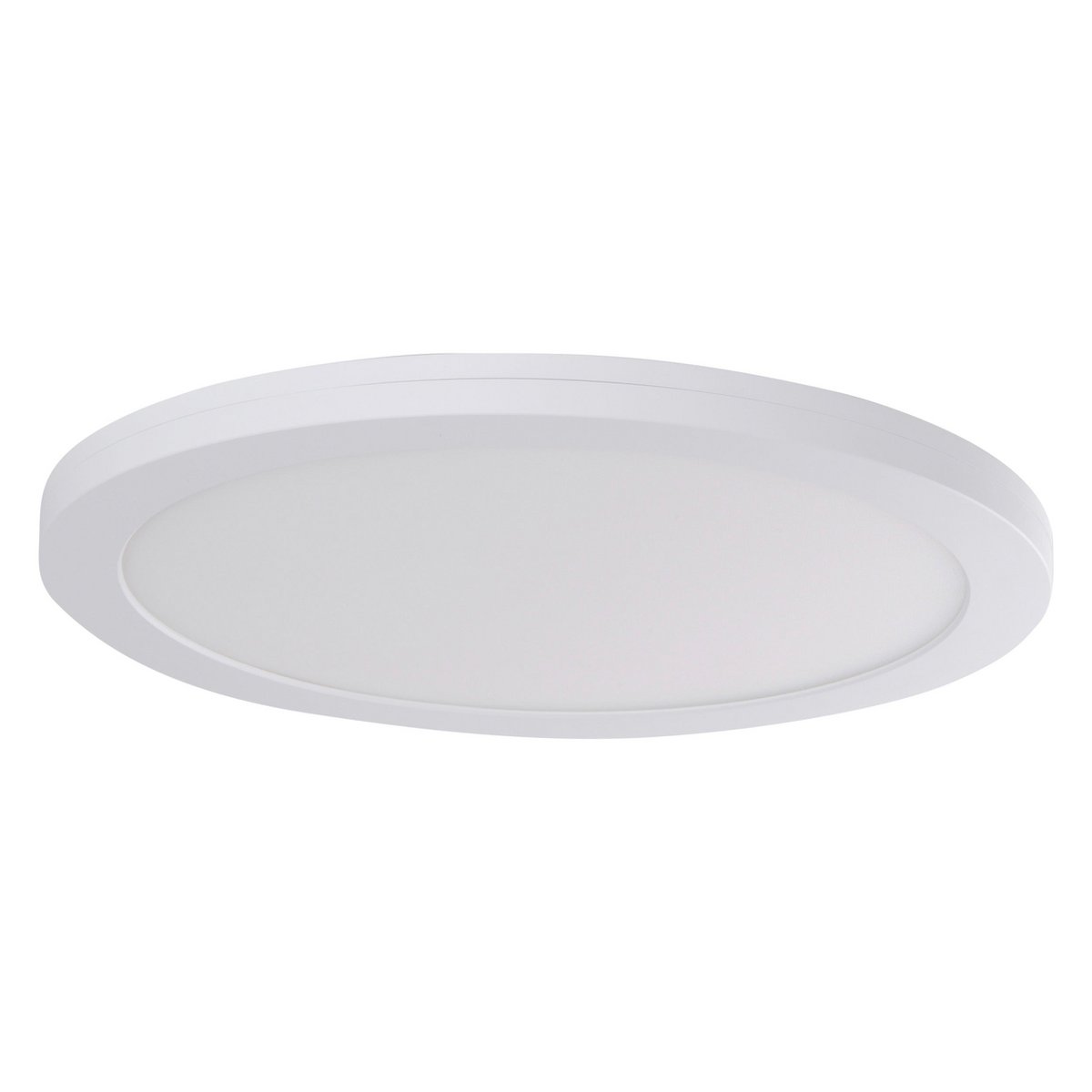 LED -plafondlamp "bonus" Ø29 cm, functionele lampinstallatie en structuur mogelijk, plafondlamp gemaakt van metaal en plastic in wit, met stevig geïnstalleerde LED's, waaronder CCT -kleurwisselaar