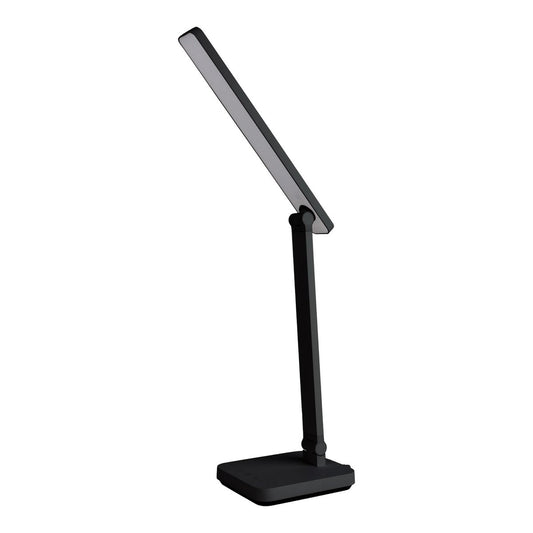 LED -tafellamp "Mover" zwart, metaal en plastic, 38 cm hoog, dimable, CCT -kleurwisselaar