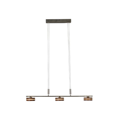 LED-drievoudige hanglamp "Triberg"