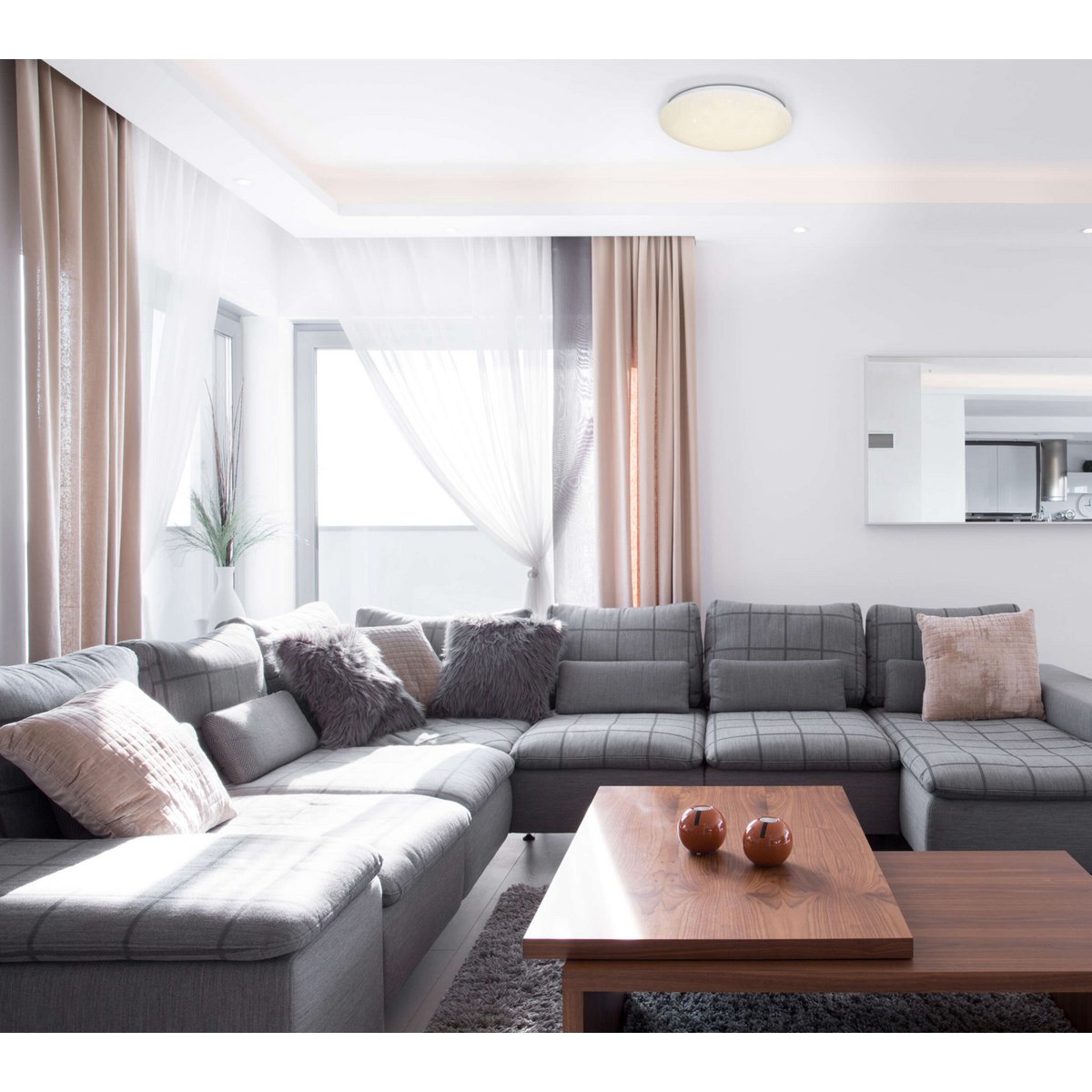 LED plafondlamp d: 26cm "Como"