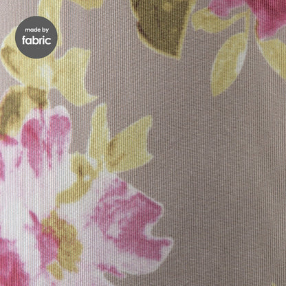Home Sweet Home Flower Stoffen Lampenkap Grey - 20 x 15 x 13 cm