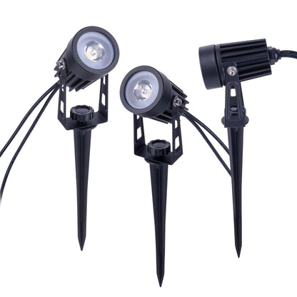 LED-zonne-spot met 3 zitplaatsen met Earthspout "Spoti" "buiten en speerboeien