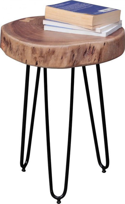 Gate39 - Bagli 35 x 35 Bijzettafel - Lichtbruin